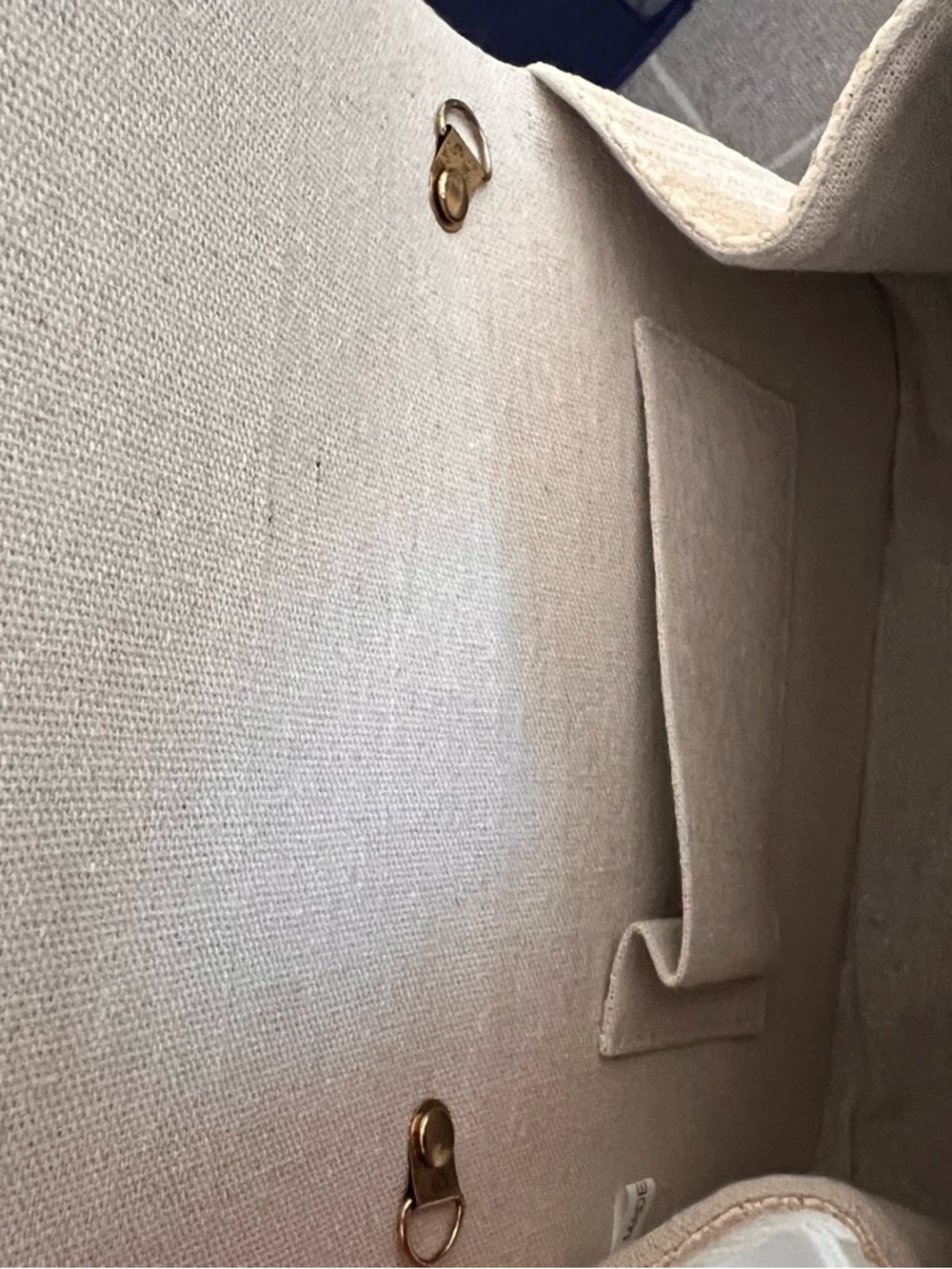 NWOT Rattan-Look Handbag - Picture 5 of 5